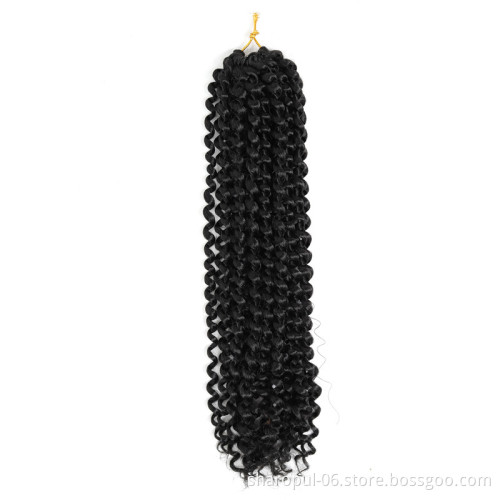 Passion Twist Hair Crochet Braid Extensions Water Wave Synthetic Crotchet Braids crochet Braiding Hair